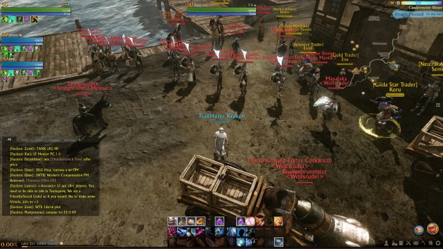 The enemy guild supplying packs in peace time. - 6. Trade - ArcheAge - Game Guide and Walkthrough