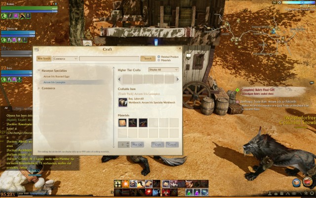 Crafting of trade packs. - 6. Trade - ArcheAge - Game Guide and Walkthrough