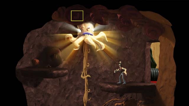 Then go to the platform (to the left), move the lever and ride all the time left to the fourth tower - Travels between towers - Fourth tower - Armikrog - Game Guide and Walkthrough