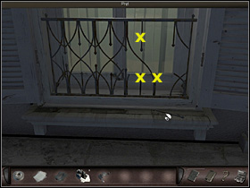 When she gets to Jacks apartment door (close up) Nicole finds out that she has no way of getting in the traditional way - through the door, as they are secured with police tapes - Paris, France, April 15-17, 2008 - Jack Duprees Apartment - April 15-17, 2008 - Art of Murder: Hunt For The Puppeteer - Game Guide and Walkthrough