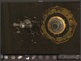 Time to open the safe - Azarra, Spain, April 18, 2008 - Antique shop - April 18, 2008 - Art of Murder: Hunt For The Puppeteer - Game Guide and Walkthrough