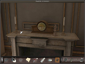 She leaves the kitchen and checks what door does the key fit into - Marseilles, France, April 19, 2008 - Louis Carnots mansion - April 19, 2008 - Art of Murder: Hunt For The Puppeteer - Game Guide and Walkthrough