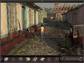 She meets Manuel again, this time disassembling an engine and agrees to give Nicole the engine brushes as a present - Montoute Mansion, Cuba, April 21, 2008 - Village; shamans house - April 21, 2008 - Art of Murder: Hunt For The Puppeteer - Game Guide and Walkthrough