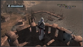 At the first crossroads synchronize on a tower - MB03 - Garnier de Naplouse of Acre - Memory Block 03 - Assassins Creed (PC) - Game Guide and Walkthrough