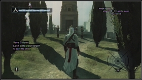 You should reach the tower and it's not far from here to Jerusalem - MB03 - Talal of Jerusalem - Memory Block 03 - Assassins Creed (PC) - Game Guide and Walkthrough