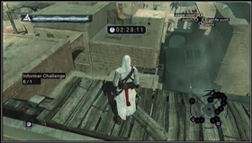 Take flags you can see from here. - MB03 - Talal of Jerusalem - Memory Block 03 - Assassins Creed (PC) - Game Guide and Walkthrough