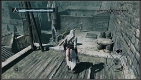 Go along the wall and kill two more archers. - William de Montferrat of Acre - Memory Block 04 - Assassins Creed (XBOX360) - Game Guide and Walkthrough