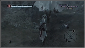 You will be attacked by group of soldiers so use counterattacks carefully. - Arsuf - Memory Block 06 - Assassins Creed (XBOX360) - Game Guide and Walkthrough