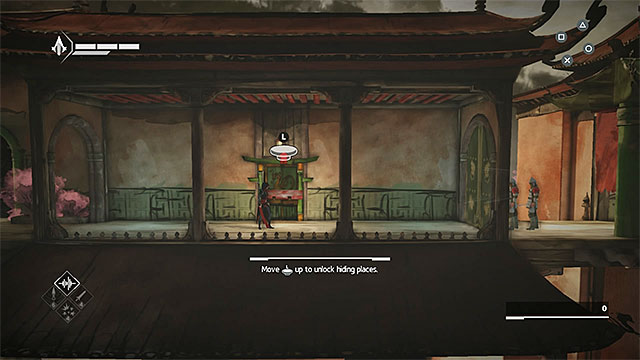 Opening door to hideout takes a while - Hunted - walkthrough for sequence 8 - Walkthrough - Assassins Creed Chronicles: China - Game Guide and Walkthrough