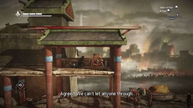 You can use the reel, but you dont have to - it will help you lure enemies into a trap - Vengeance - walkthrough for sequence 12 - Walkthrough - Assassins Creed Chronicles: China - Game Guide and Walkthrough