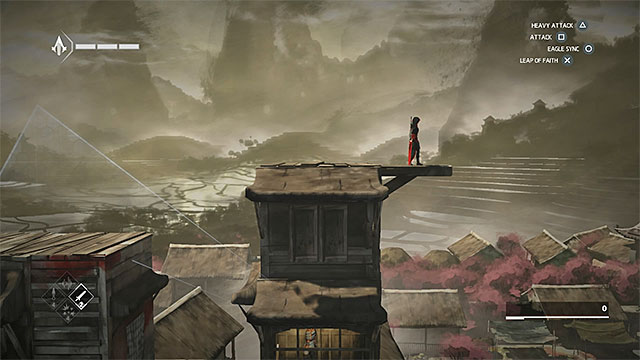 You will find the tower at the beginning of the mission - Synchronization points in sequence 6 - The Search - Synchronization points - Assassins Creed Chronicles: China - Game Guide and Walkthrough