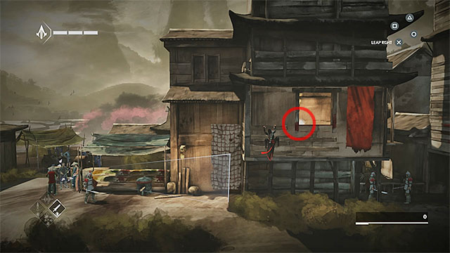 Shard is inside the building - Shards in sequence 6 - The Search - Animus shards - Assassins Creed Chronicles: China - Game Guide and Walkthrough