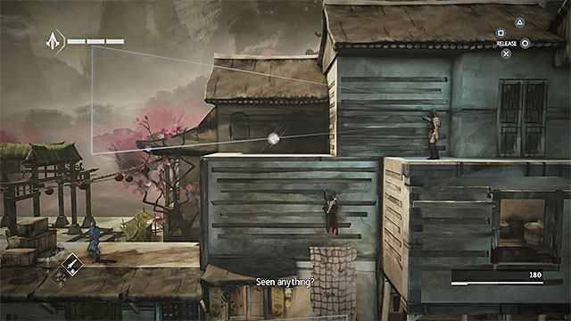 Shard is lying on the roof of the building - Shards in sequence 6 - The Search - Animus shards - Assassins Creed Chronicles: China - Game Guide and Walkthrough