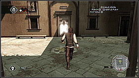 Petruccio will ask us to acquire three feathers located on the roof - we have something about two minutes to find them - Main Plot - Sequence 1 - Part 1 - Main Plot - Assassins Creed II - Game Guide and Walkthrough