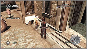 Return to home and put the chest on the ground - Main Plot - Sequence 1 - Part 1 - Main Plot - Assassins Creed II - Game Guide and Walkthrough