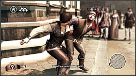 A girl was cheated by her boyfriend, so Ezio will have to explain him why his behavior was not appropriate - Main Plot - Sequence 1 - Part 1 - Main Plot - Assassins Creed II - Game Guide and Walkthrough