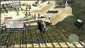 Target Bernardo with Ezios vision - Main Plot - Sequence 5 - Part 2 - Main Plot - Assassins Creed II - Game Guide and Walkthrough