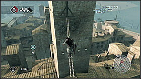Finally - the main tower, where your target is hiding - Main Plot - Sequence 5 - Part 2 - Main Plot - Assassins Creed II - Game Guide and Walkthrough