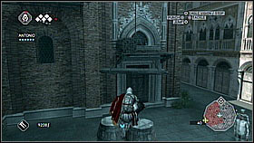 Go down to the street and enter the nearby basilica - Main Plot - Sequence 8 - Part 1 - Main Plot - Assassins Creed II - Game Guide and Walkthrough