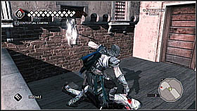 Use the lever and go through the gate - Main Plot - Sequence 14 - Main Plot - Assassins Creed II - Game Guide and Walkthrough