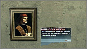 Portrait of a Musician - 20 f- availability: Florence - Paintings collection - Economics, equipment and combat - Assassins Creed II - Game Guide and Walkthrough