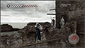 In this mission we need to go north-east to the lighthouse - Side Quests - Assassinations - Part 3 - Side Quests - Assassins Creed II - Game Guide and Walkthrough