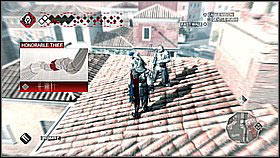 At the top you will have to fight with archers - the easiest way is to throw them from the roof to the ground - Side Quests - Assassinations - Part 5 - Side Quests - Assassins Creed II - Game Guide and Walkthrough
