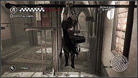 You will have to jump on the railing again - Florence - Il Duomos Secret - Dungeons - Assassins Creed II - Game Guide and Walkthrough
