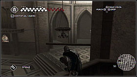 Jump on the railing and turn right - Florence - Il Duomos Secret - Dungeons - Assassins Creed II - Game Guide and Walkthrough