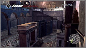 Jump to the right and climb on the balcony - Venice - San Marcos Secret - Dungeons - Assassins Creed II - Game Guide and Walkthrough
