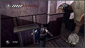 From the center object get on the pillars [1] and go using them to the end - Venice - San Marcos Secret - Dungeons - Assassins Creed II - Game Guide and Walkthrough