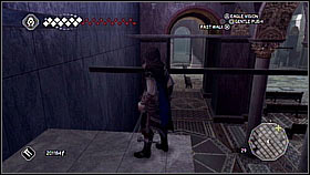 Jump on the white wall and go right - Venice - San Marcos Secret - Dungeons - Assassins Creed II - Game Guide and Walkthrough