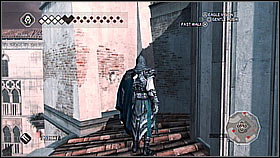 Building that is hiding this secret is in the south-western part of the city - Venice - Visitaziones Secret - Dungeons - Assassins Creed II - Game Guide and Walkthrough