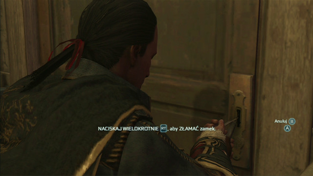 Start off by moving the left and afterwards the right analog stick until both lockpicks are in proper positions - Sequence 1 - Deadly Performance - Walkthrough - Assassins Creed III - Game Guide and Walkthrough