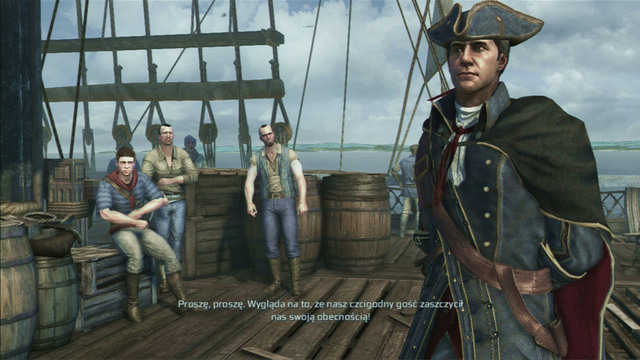 After reaching your destination, you will be attacked by one of the crew members - Sequence 1 - Journey to the New World - Walkthrough - Assassins Creed III - Game Guide and Walkthrough