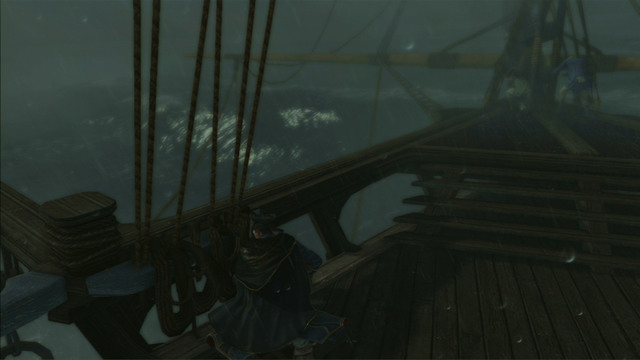 You however won't be able to learn why someone is throwing cargo off the ship, so return to your cabin and get some sleep - Sequence 1 - Journey to the New World - Walkthrough - Assassins Creed III - Game Guide and Walkthrough