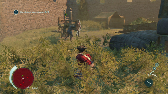 The last group of prisoners can be found nearby the first - Sequence 2 - Infiltrating Southgate - Walkthrough - Assassins Creed III - Game Guide and Walkthrough