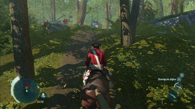 That way you will obtain an uniform and will be able to safely ride to Braddock, marked on the map - Sequence 3 - The Braddock Expedition - Walkthrough - Assassins Creed III - Game Guide and Walkthrough