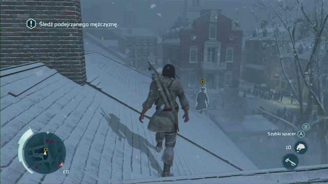 You will receive a mission of following the mysterious man - Sequence 5 - A Trip to Boston - Walkthrough - Assassins Creed III - Game Guide and Walkthrough