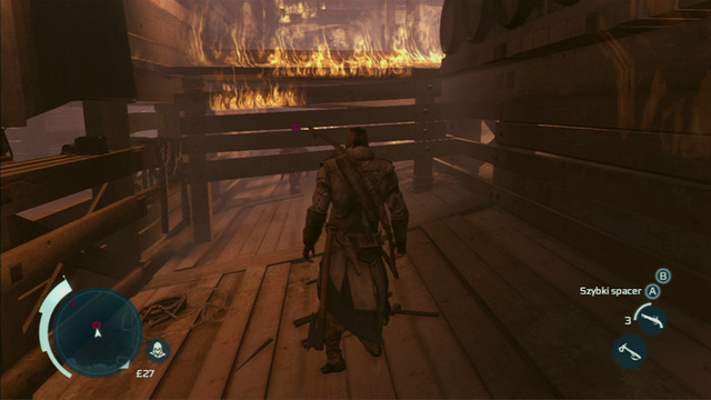 Optional objective: Do not take any fire damage - Sequence 12 - Chasing Lee - Walkthrough - Assassins Creed III - Game Guide and Walkthrough