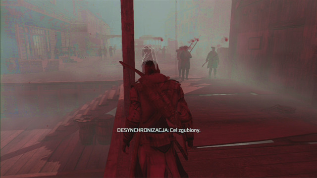 The last group can be avoided by cutting the left turn - Sequence 12 - Chasing Lee - Walkthrough - Assassins Creed III - Game Guide and Walkthrough