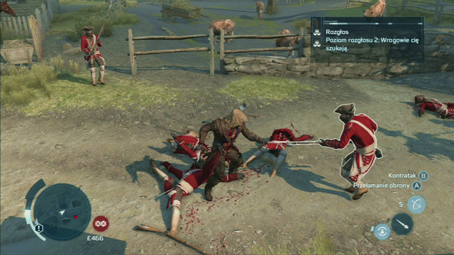 Level 2 - Notoriety levels - Notoriety - Assassins Creed III - Game Guide and Walkthrough