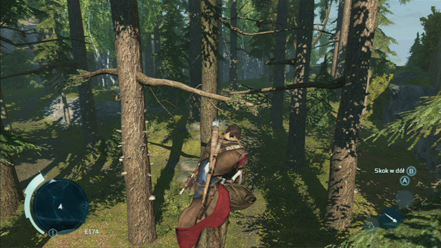 A new addition to Assassin's Creed III are big and vast forests - Climbing trees - Exploration - Assassins Creed III - Game Guide and Walkthrough