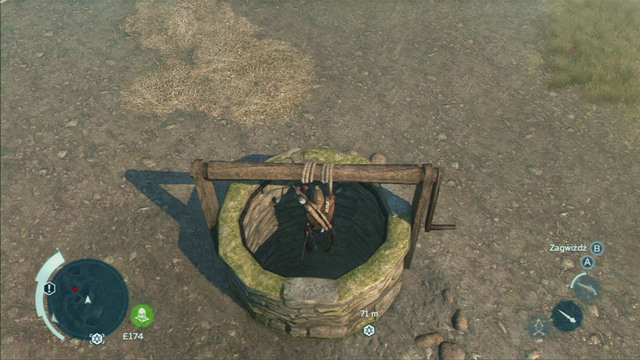 Wells - they work just as hay piles, but you can move along their ledges - Hideouts - Exploration - Assassins Creed III - Game Guide and Walkthrough