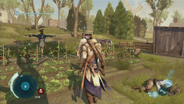 Defend the farm from the incoming enemies - New York - northern district - Assassin Guild - Assassins Creed III - Game Guide and Walkthrough