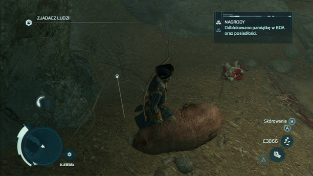 Kill the bear to end the mission - The Hunting Society - Guild missions - Assassins Creed III - Game Guide and Walkthrough