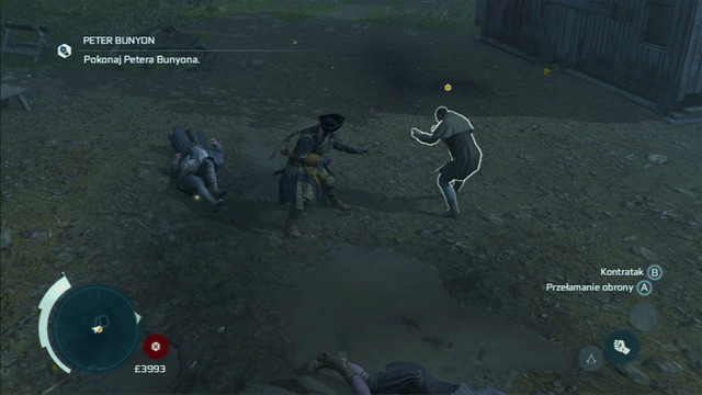 To defeat him, you should press the jump button after each successful block - Boston Brawlers - Guild missions - Assassins Creed III - Game Guide and Walkthrough