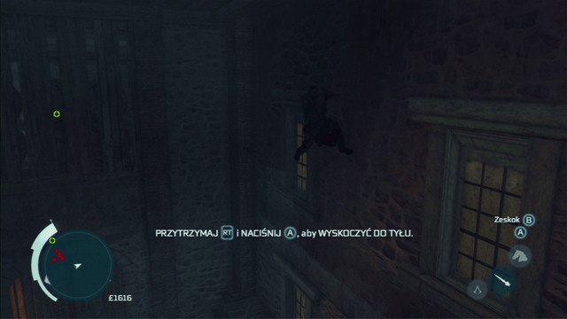 To move on, jump to the other side of the small room and climb onto the second window on the left - Naval mission - Fort Wolcott - Captain Kidd's treasure - Assassins Creed III - Game Guide and Walkthrough