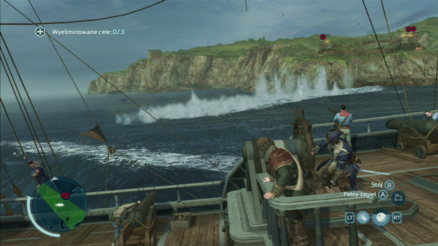 Attacking however isn't the most important part here, as avoiding mortar fire which can damage Aquila considerably is crucial - Naval battles - Ships - Assassins Creed III - Game Guide and Walkthrough