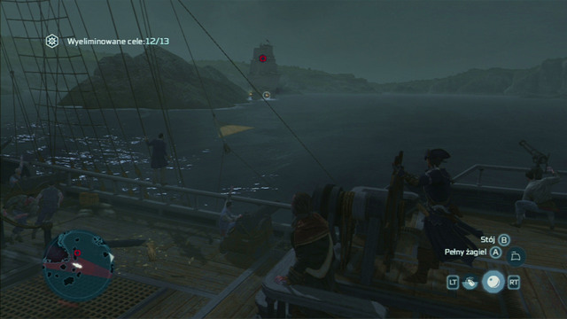 As you reach open sea, you will be attacked from both sides by British ships - Dread of Night - Privateer Contracts - Assassins Creed III - Game Guide and Walkthrough